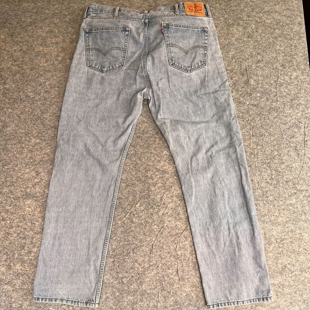 Men's Levi’s  505‎ Jeans Men’s 40x32 Straight Light  Wash Denim Zipper